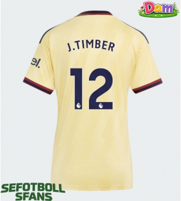 Arsenal Jurrien Timber #12 Tredje Tröja Kvinnor 2026-27 Kortärmad